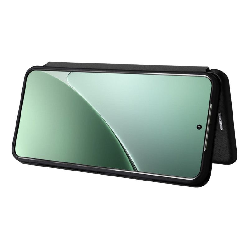 Folio Deksel Xiaomi 15 Karbonfiber Beskyttelse Deksel