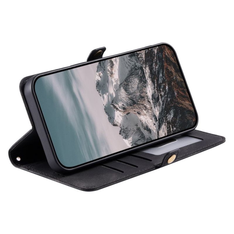 Folio Deksel Xiaomi 15 Mandala Semsket Skinneffekt