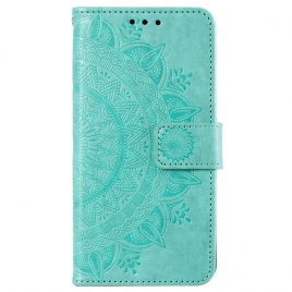 Folio Deksel Xiaomi 15 Mandala-sol Beskyttelse Deksel