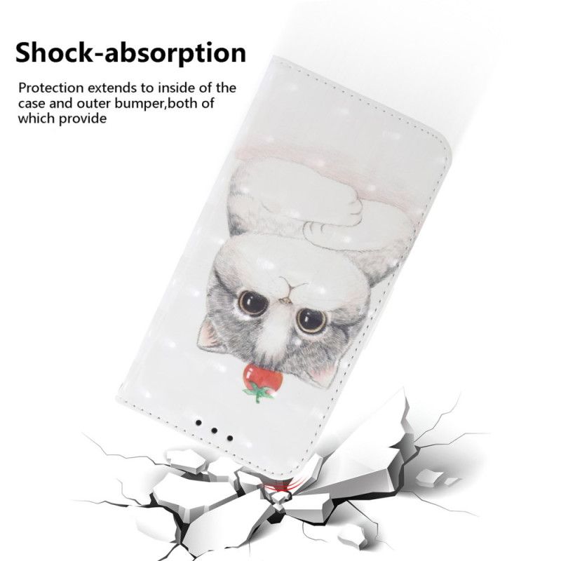 Folio Deksel Xiaomi 15 Søt Katt Beskyttelse Deksel