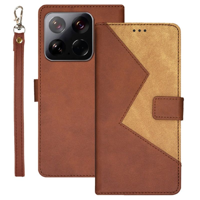 Folio Deksel Xiaomi 15 Tofarget Idewei Beskyttelse Deksel