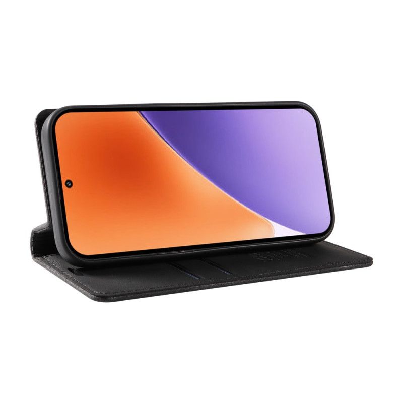 Folio Deksel Xiaomi 15 Yikatu Semsket Skinn-effekt Beskyttelse Deksel