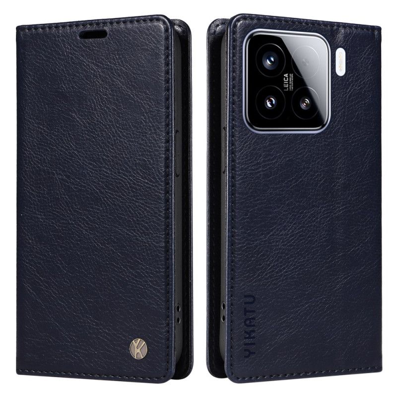 Folio Deksel Xiaomi 15 Yikatu Vintage-stil