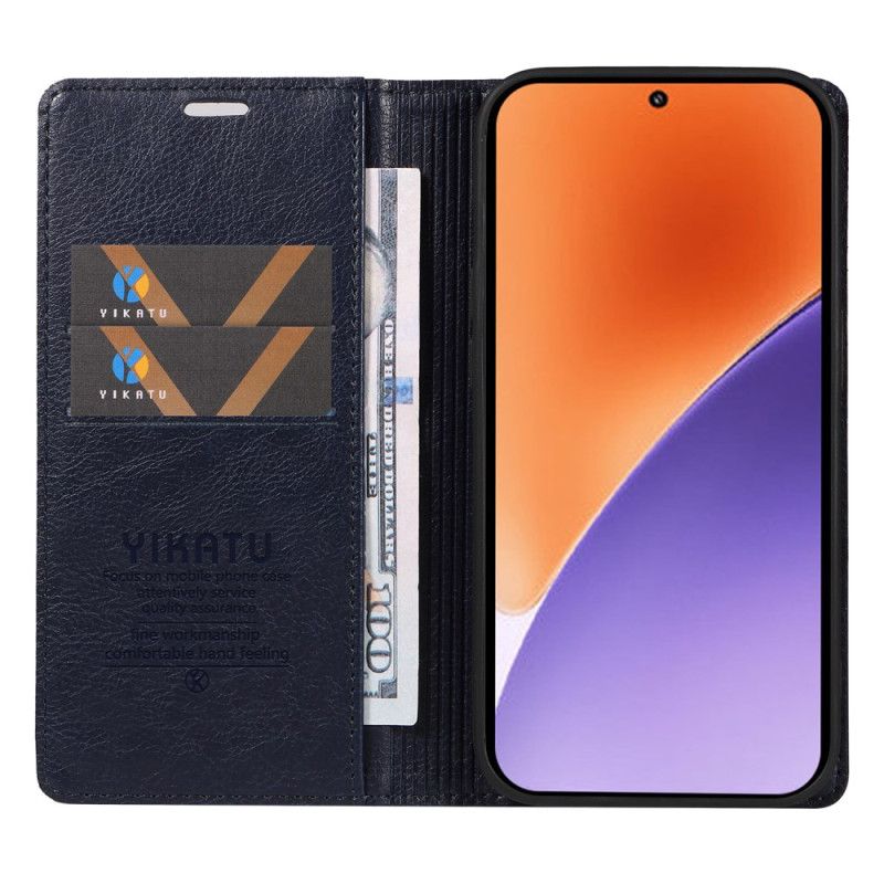 Folio Deksel Xiaomi 15 Yikatu Vintage-stil