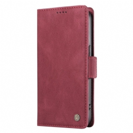 Folio Deksel Xiaomi 15 Ykatu Semsket Skinn-effekt Beskyttelse Deksel