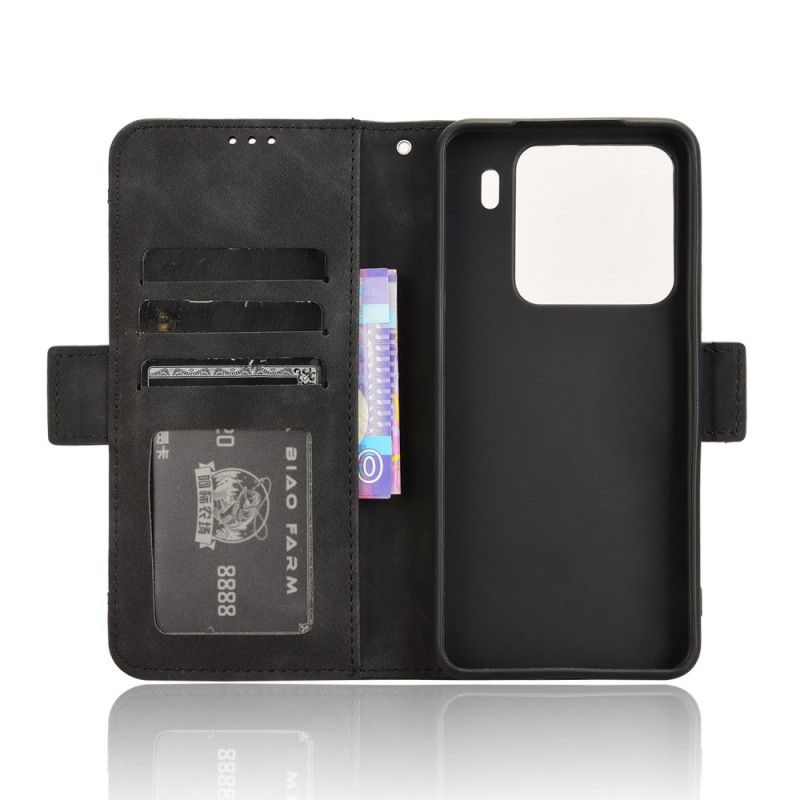 Lærdeksel Folio Deksel Xiaomi 15 Mobildeksel Multikort