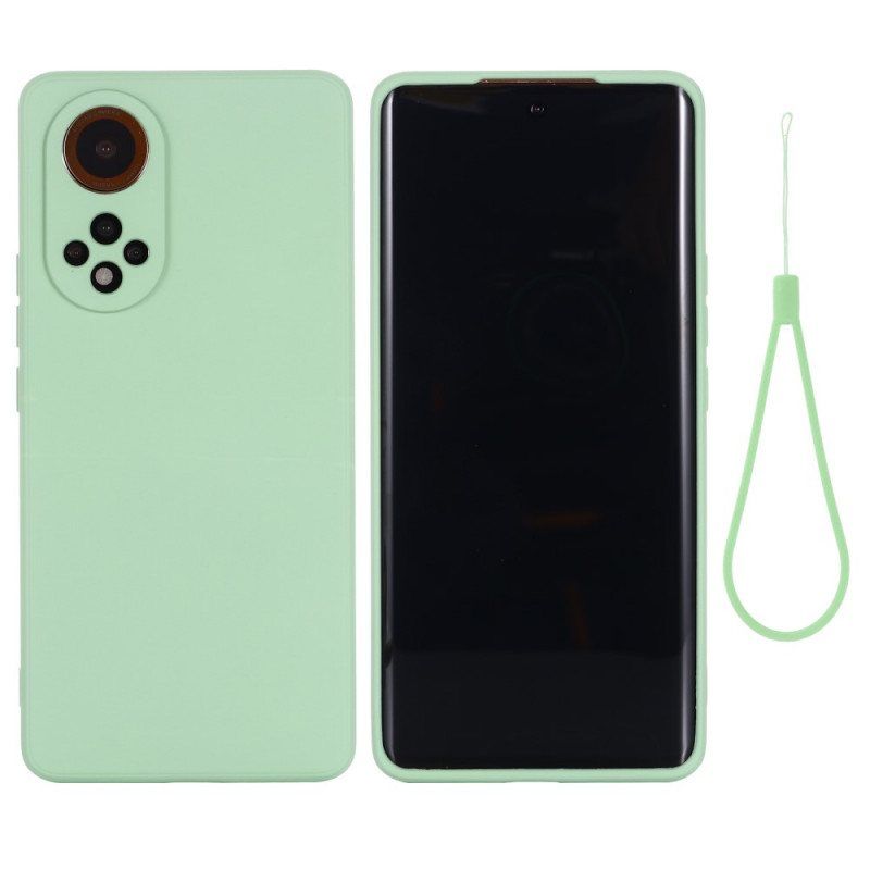 Deksel Til Honor 50 Pro Pro Flytende Silikon Med Snor
