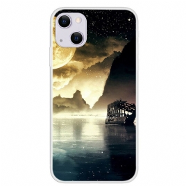 Deksel Til iPhone 13 Mini Fullmåne