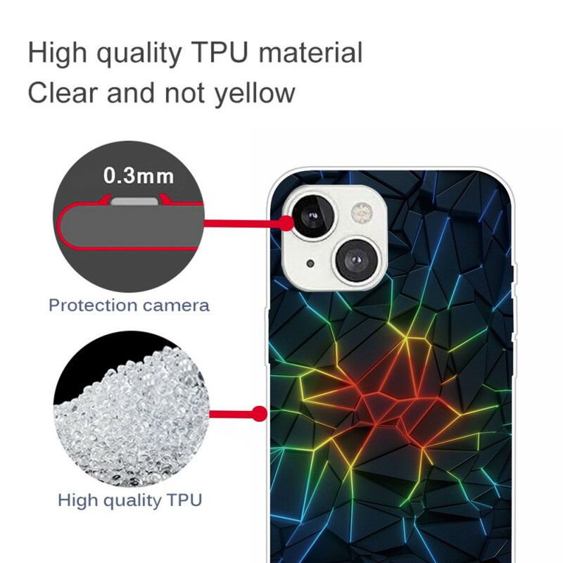 Deksel Til iPhone 13 Mini Geometri