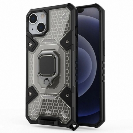 Deksel Til iPhone 13 Mini Honeycomb Med Ring
