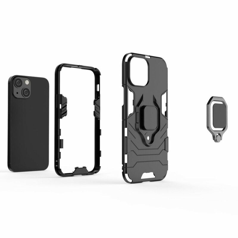 Deksel Til iPhone 13 Mini Motstandsdyktig Ring