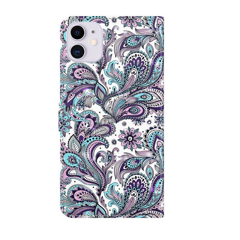 Folio Deksel Til iPhone 13 Mini Blomstermønstre