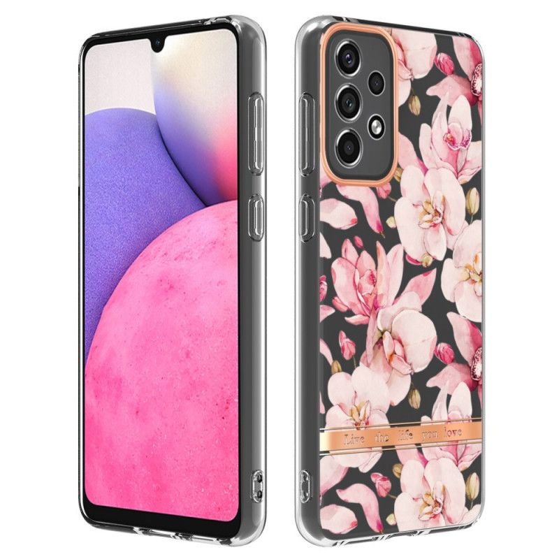 Deksel Til Samsung Galaxy A33 5G Floral Transparent