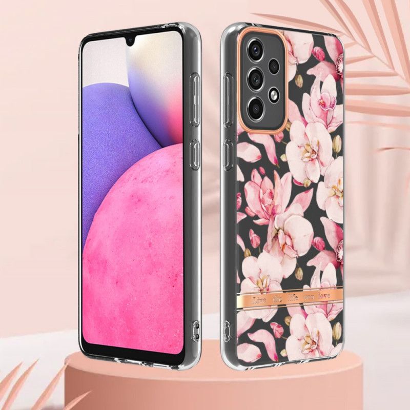 Deksel Til Samsung Galaxy A33 5G Floral Transparent