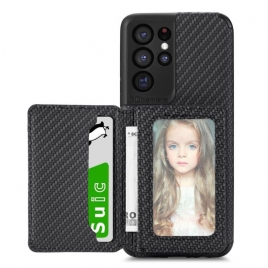 Deksel Til Samsung Galaxy S20 Ultra Støtte For Rfid-kortholder