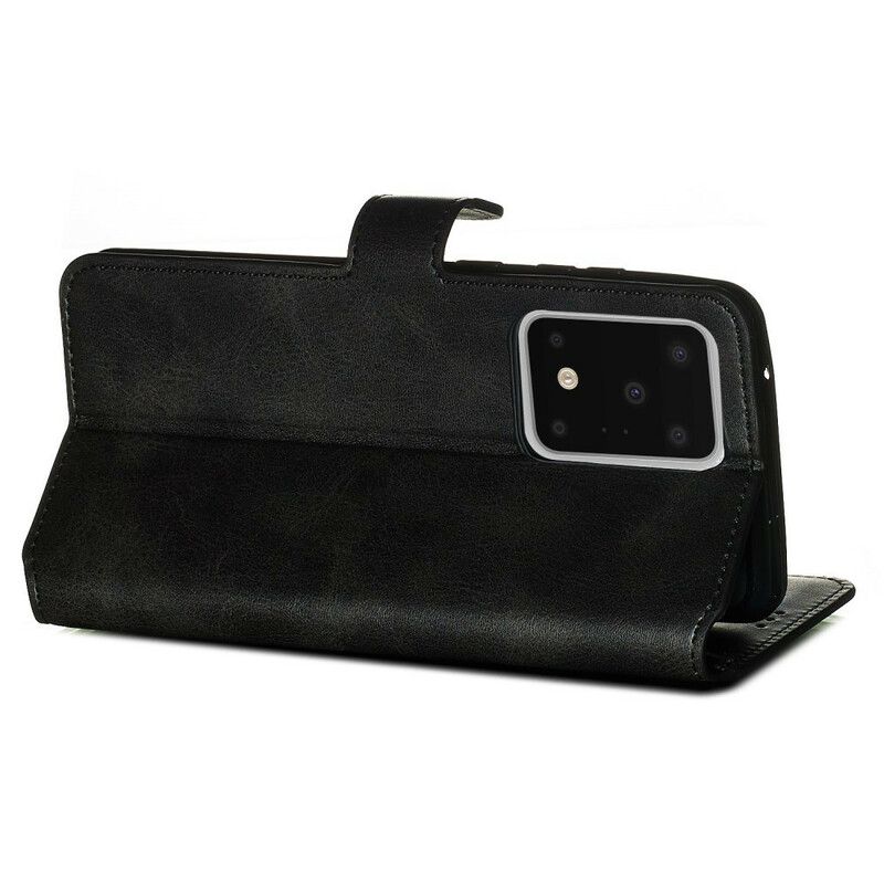 Folio Deksel Til Samsung Galaxy S20 Ultra Faux Leather Nye Farger
