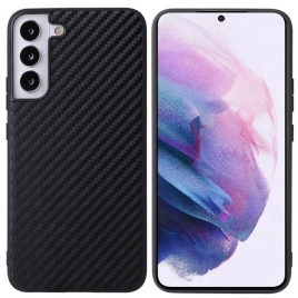 Deksel Til Samsung Galaxy S22 5G Enkelt Karbonfiber
