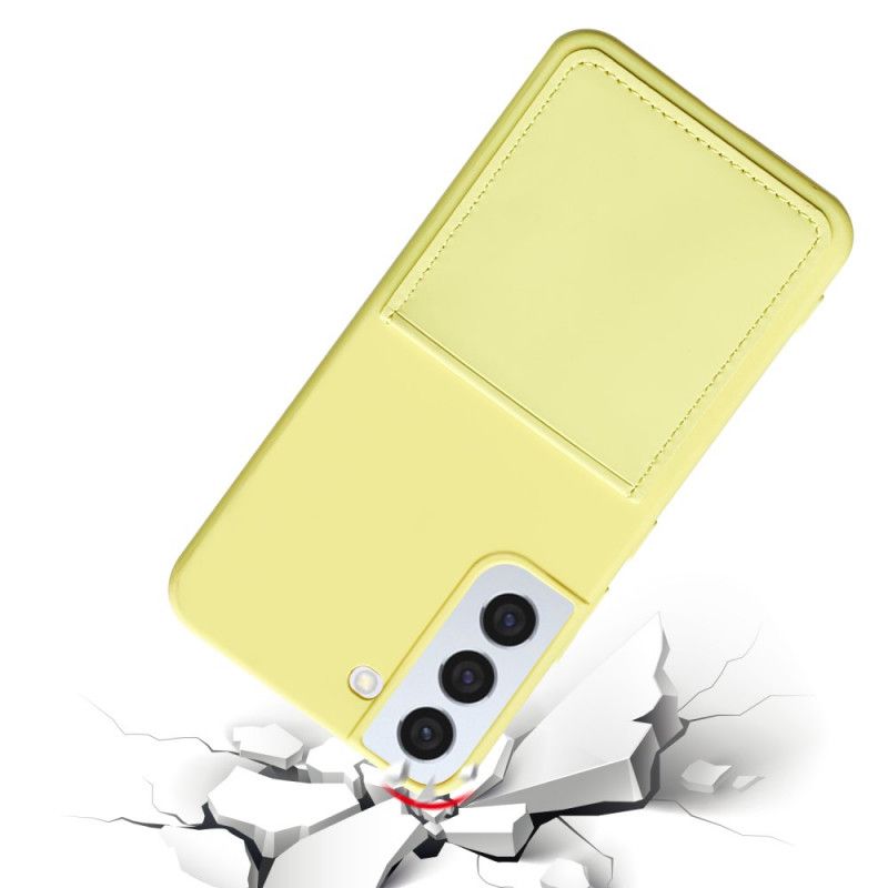 Deksel Til Samsung Galaxy S22 5G Flytende Silikonkortholder