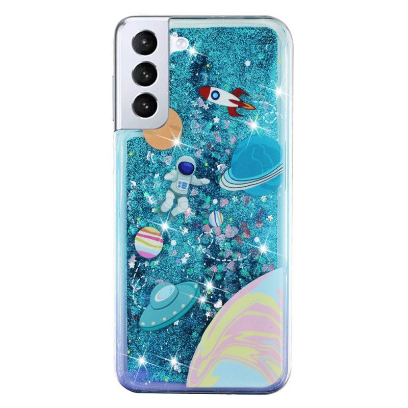 Deksel Til Samsung Galaxy S22 5G Glitterplass