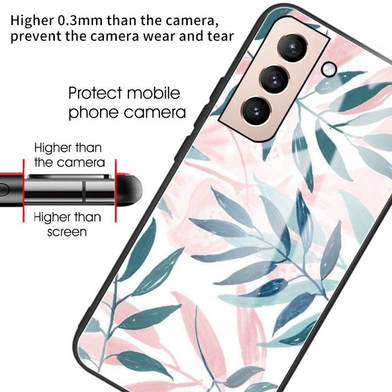 Deksel Til Samsung Galaxy S22 5G Herdet Grønnsaksglass