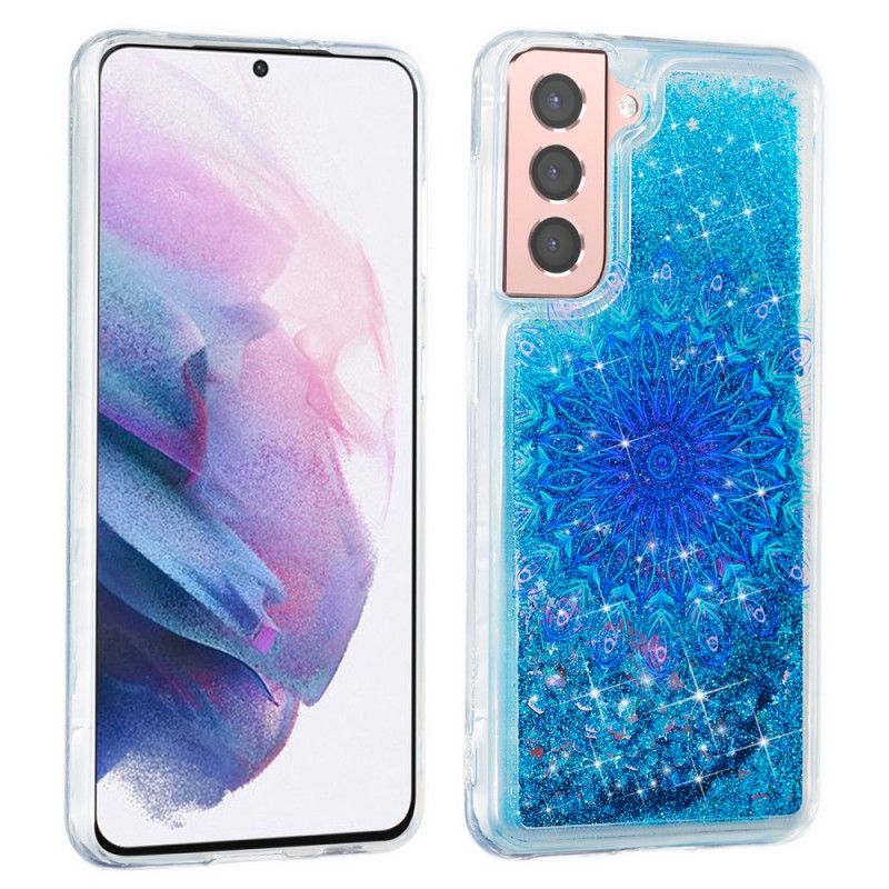 Deksel Til Samsung Galaxy S22 5G Paljettmandala