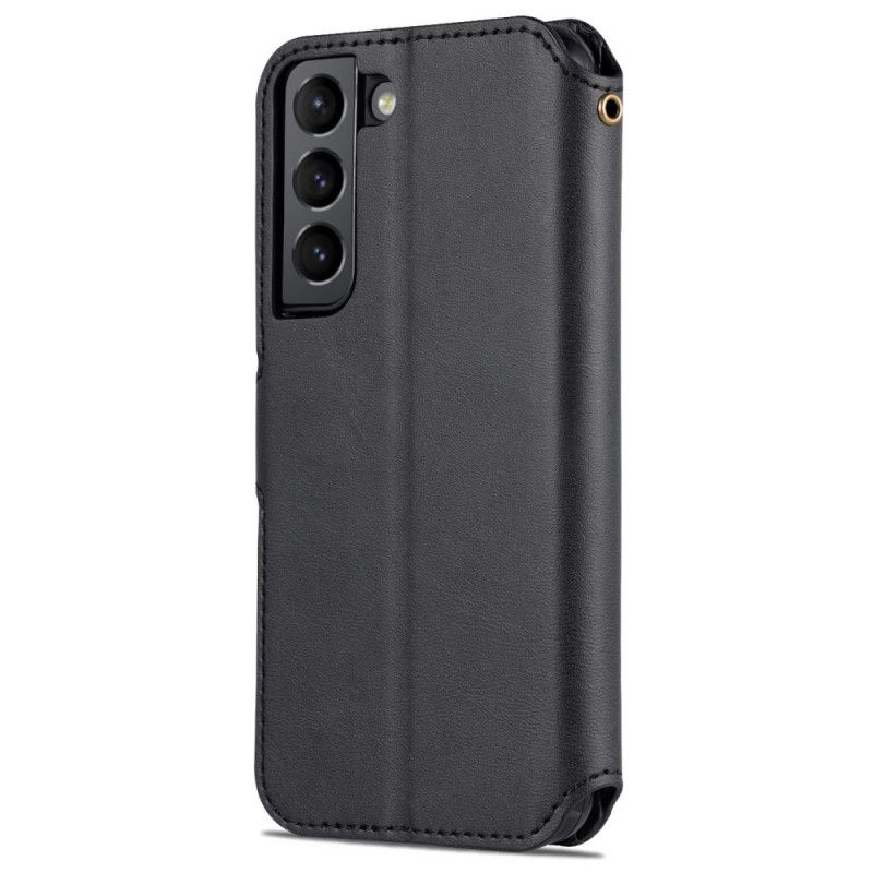 Folio Deksel Til Samsung Galaxy S22 5G Azns Retro