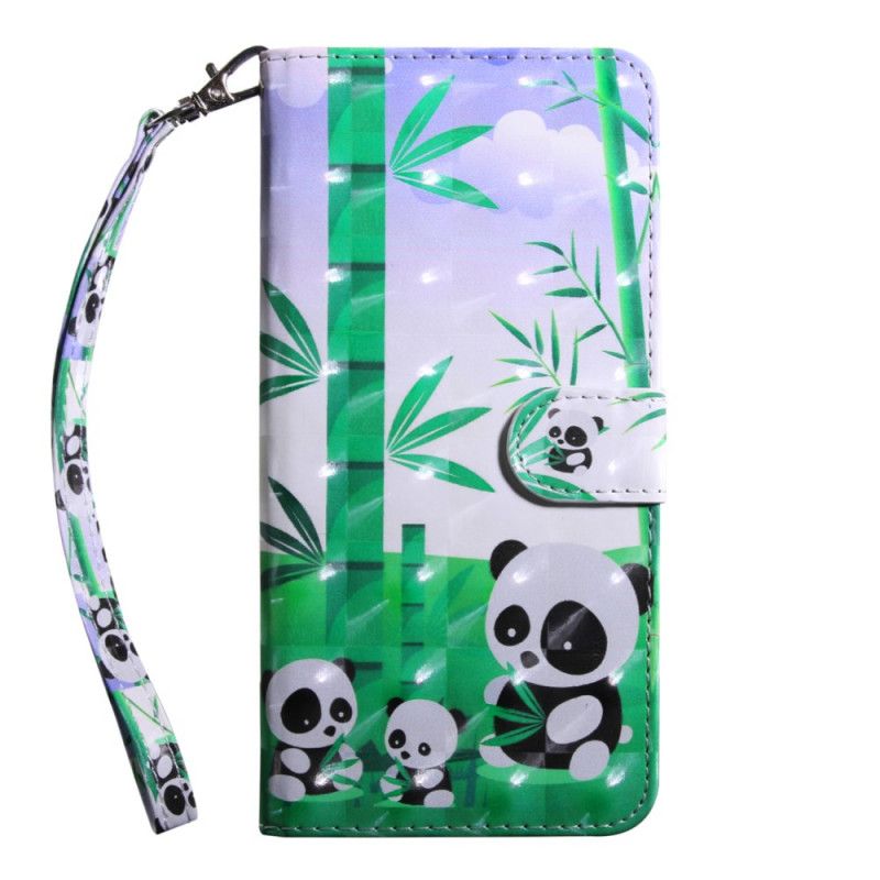 Folio Deksel Til Samsung Galaxy S22 5G Pandafamilien