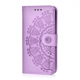 Folio Deksel Til Samsung Galaxy S22 5G Totem Mandala