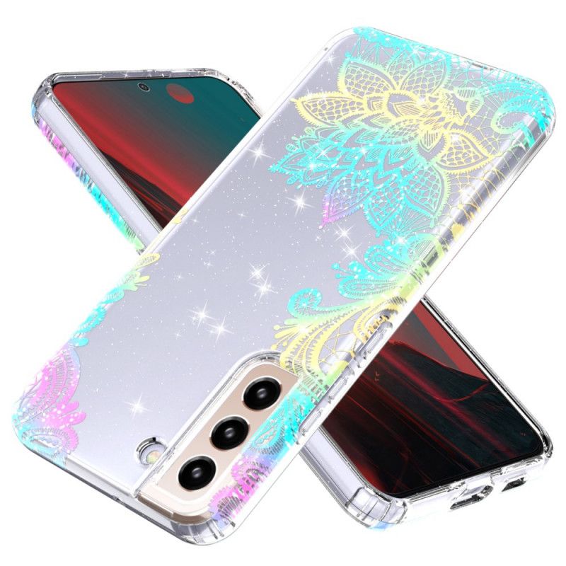 Mobildeksel Til Samsung Galaxy S22 5G Fleksibel Silikonmandala
