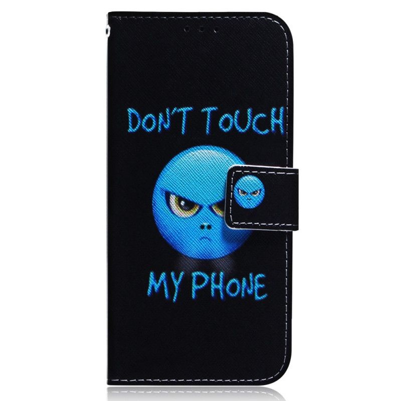 Folio Deksel Til Oppo Reno 8 Lite Emoji-telefon
