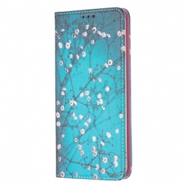 Beskyttelse Deksel Til Samsung Galaxy A53 5G Folio Deksel Blomstrende Grener