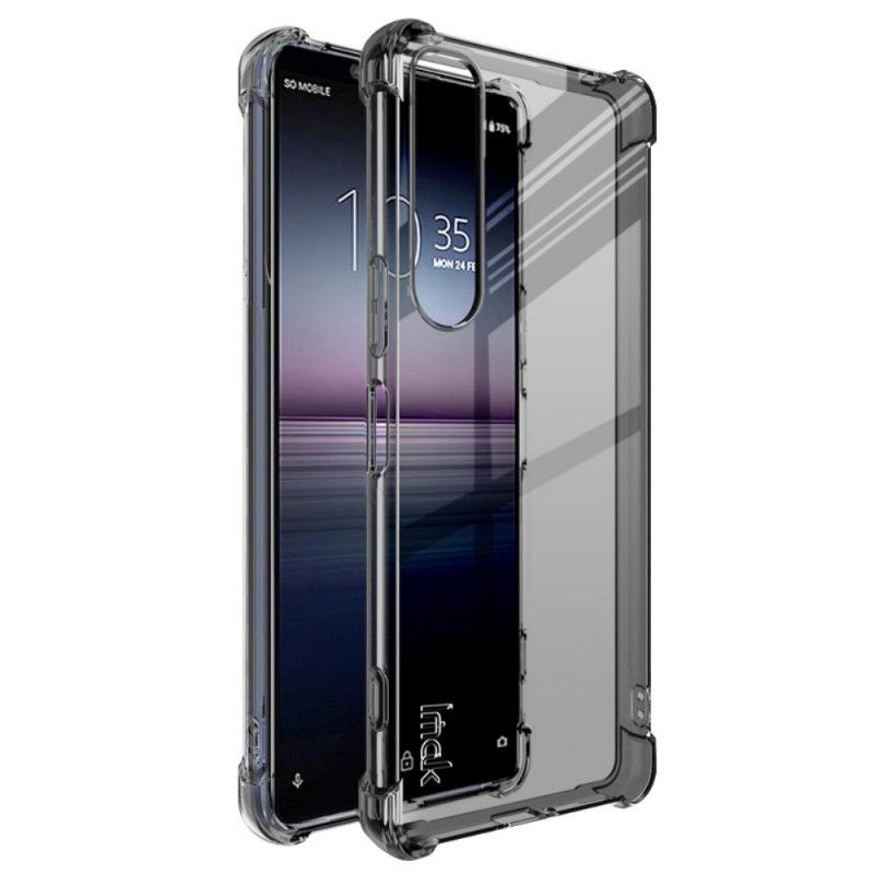 Deksel Til Sony Xperia 1 IV Transparent Med Imak-skjermfilm