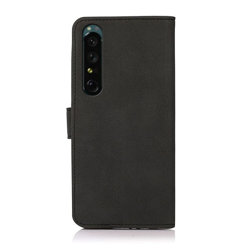 Folio Deksel Til Sony Xperia 1 IV Khazneh Klassisk Stil