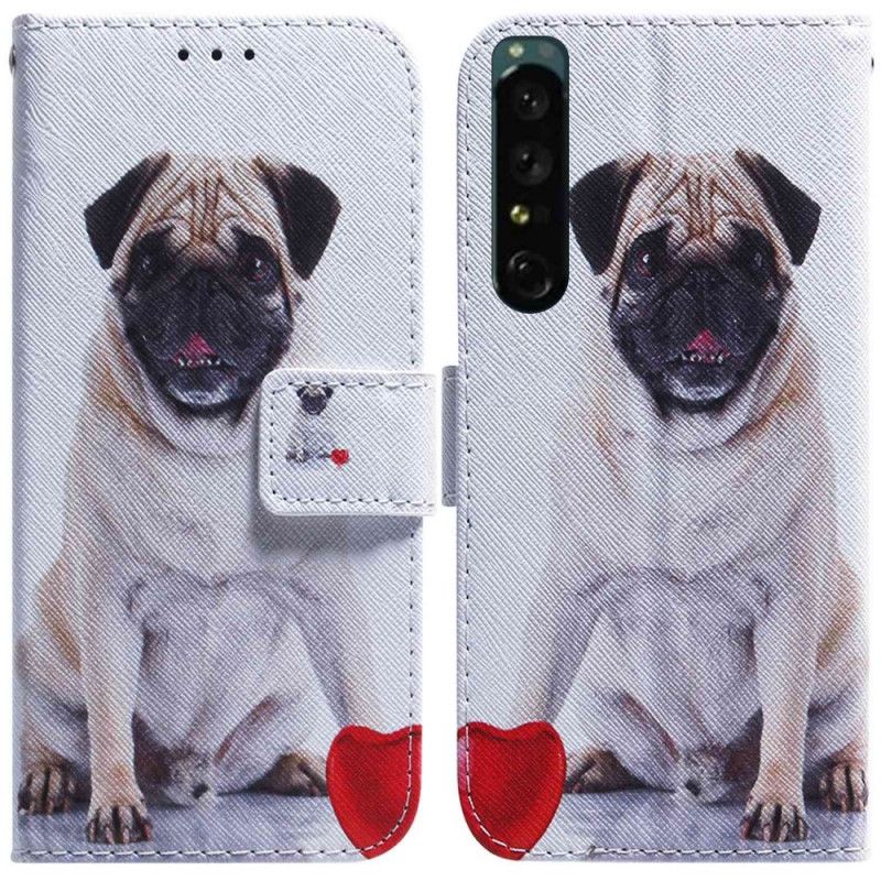 Folio Deksel Til Sony Xperia 1 IV Pug Dog