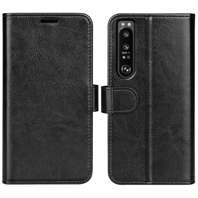 Folio Deksel Til Sony Xperia 1 IV Vintage Kunstskinn