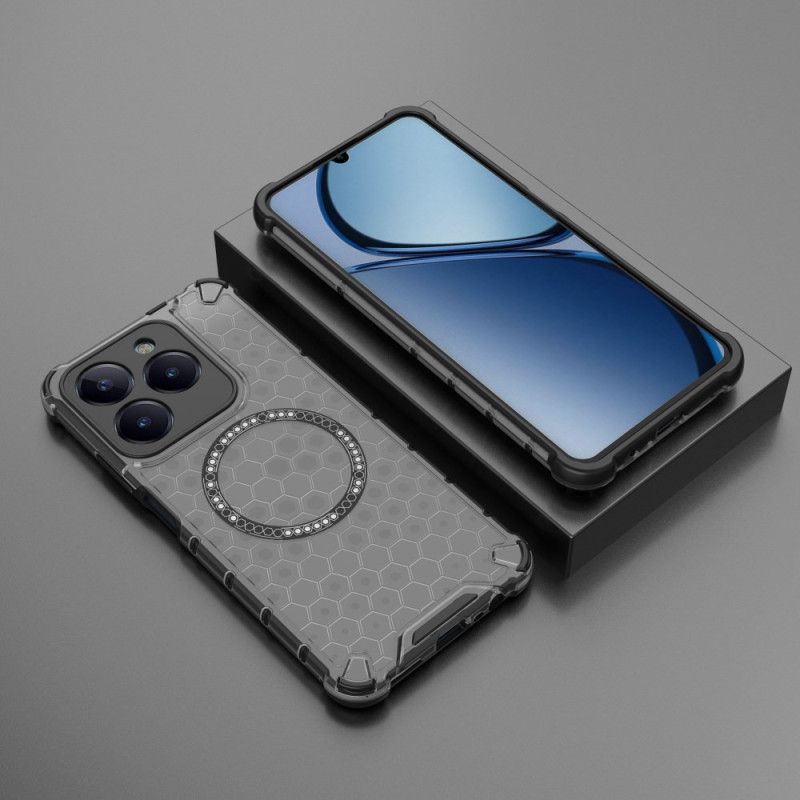 Deksel Realme C61 Magnetisk Bikakemønster