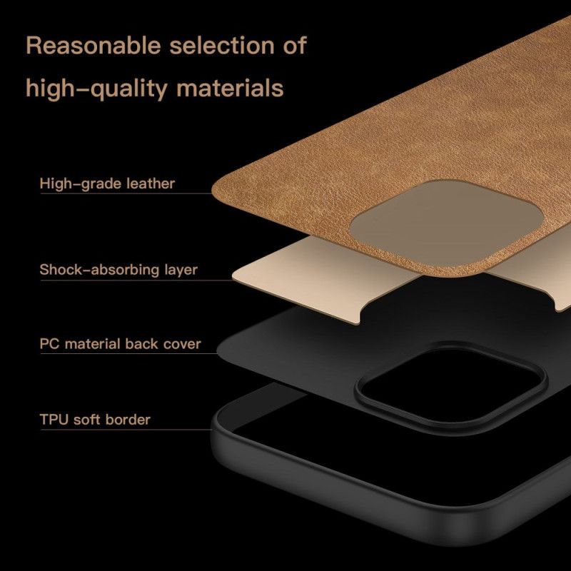 Deksel Realme C61 Mobildeksel Lærstil