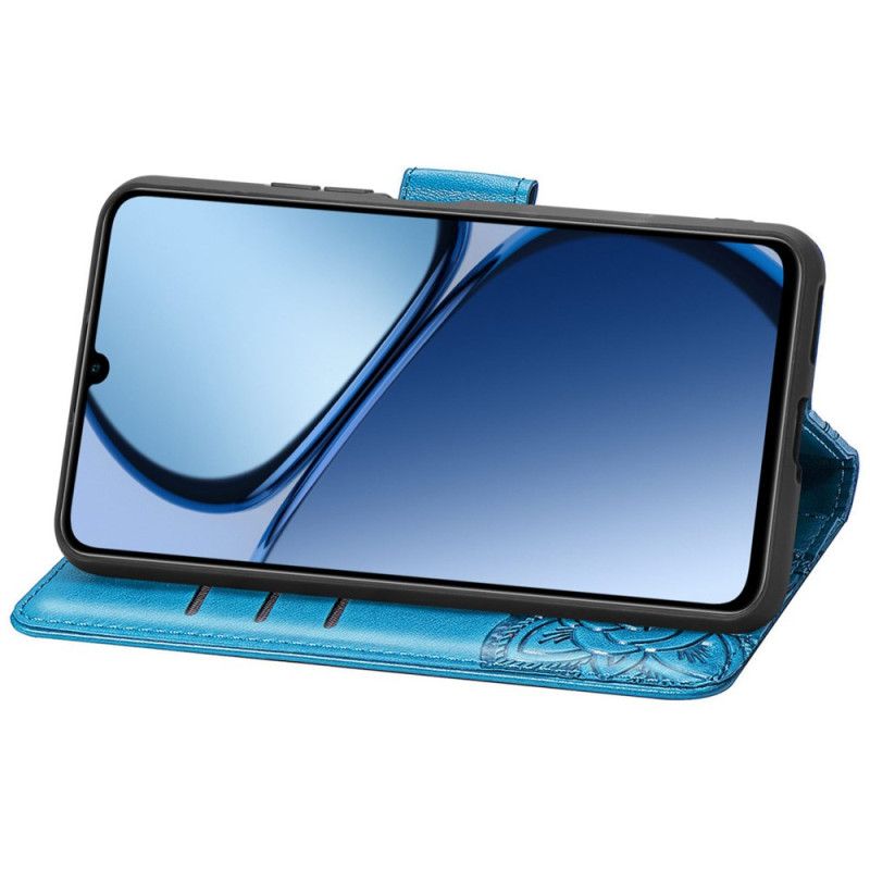 Folio Deksel Til Realme C61 Barokk Sommerfugl