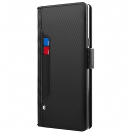 Folio Deksel Til Realme C61 Speil- Og Kortholder