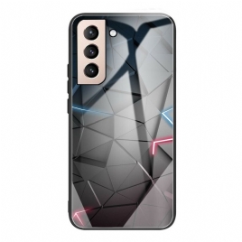 Deksel Til Samsung Galaxy S21 FE Herdet Glassgeometri