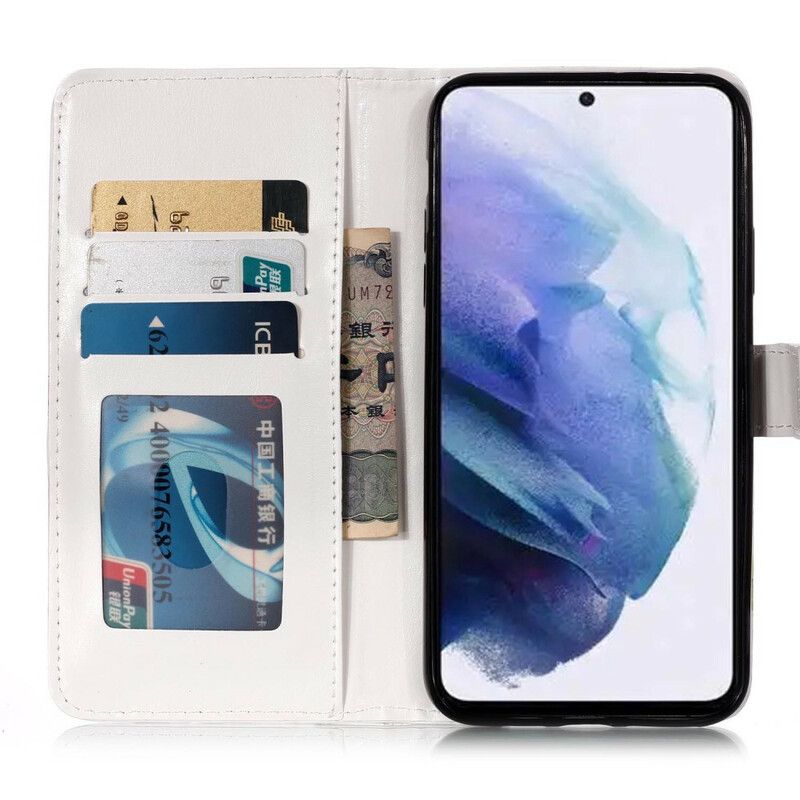 Lærdeksel Til Samsung Galaxy S21 FE Leopardprint