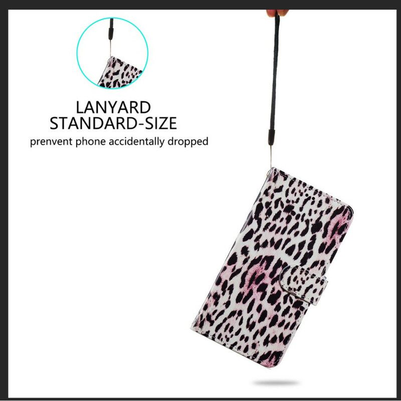 Lærdeksel Til Samsung Galaxy S21 FE Leopardprint