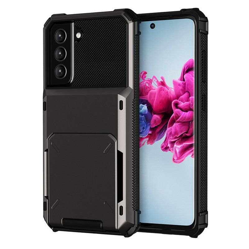 Mobildeksel Til Samsung Galaxy S21 FE Flip Style Kortholder