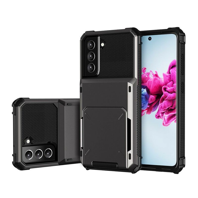 Mobildeksel Til Samsung Galaxy S21 FE Flip Style Kortholder