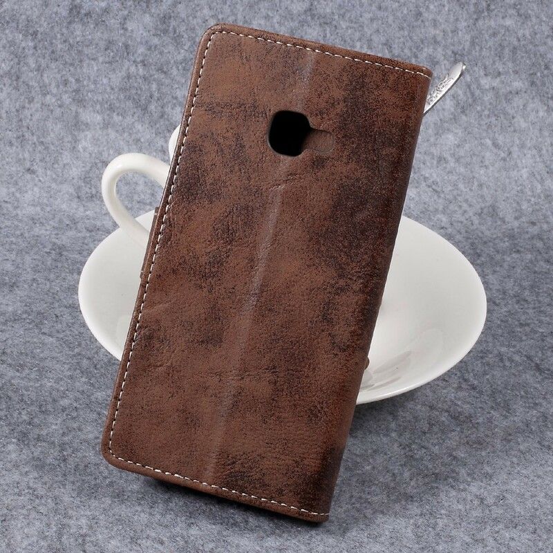 Folio Deksel Til Samsung Galaxy XCover 4 / 4S Vintage Skinneffekt