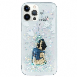 Deksel Til iPhone 15 Pro Max Glitterhund