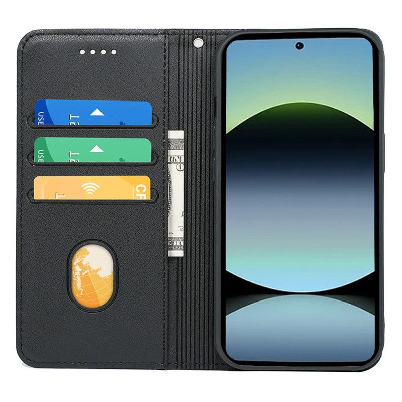 Folio Deksel Til Xiaomi Redmi Note 14s Kantbånd Med Stropp