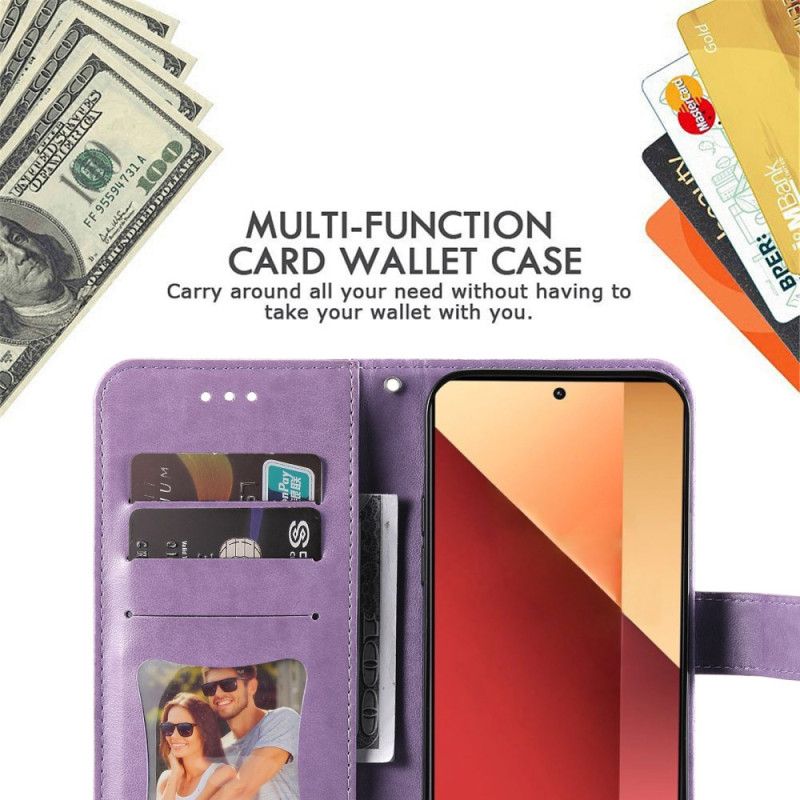 Folio Deksel Til Xiaomi Redmi Note 14s Mandala-trykk