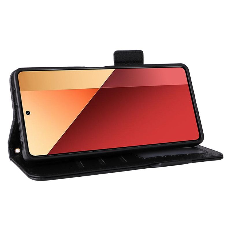 Folio Deksel Til Xiaomi Redmi Note 14s Ultratynn Med Stropp