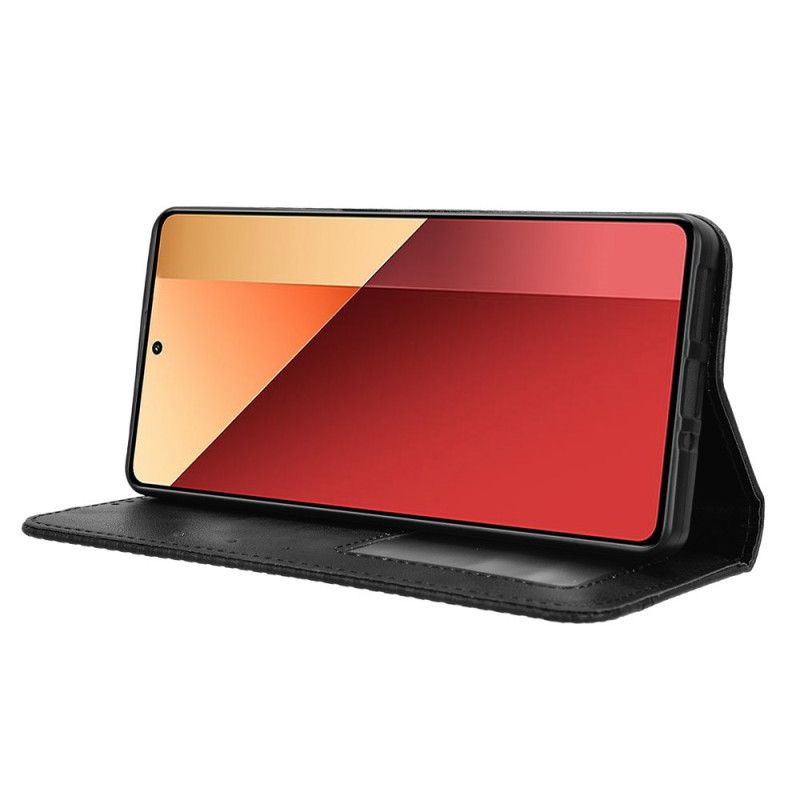 Folio Deksel Til Xiaomi Redmi Note 14s Vintage-stil